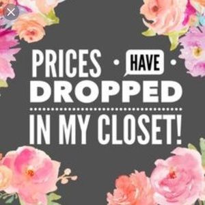 Price Drop come over and check out closet